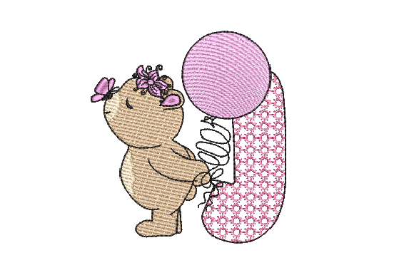 J Girl Teddy: A Holiday Embroidery Review