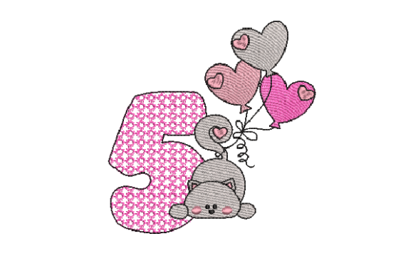Number 5 Cat Sketch: A Craft Fair Best-Seller