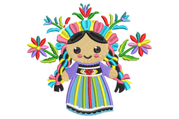 Review: Doll with Colorful Dress and Crown Design