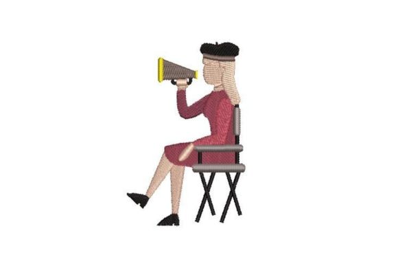 Review: Female Movie Director Embroidery Design