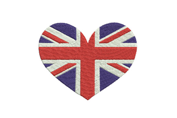 Review: UK Flag on Heart Shape for Holiday Sales
