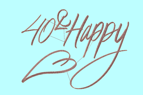 Reviewing 40 and Happy Lettering for Holiday Sales